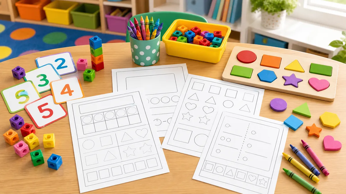 Grade 3 reading comprehension worksheet with text evidence notes, highlighter, pencil, and vocabulary cards