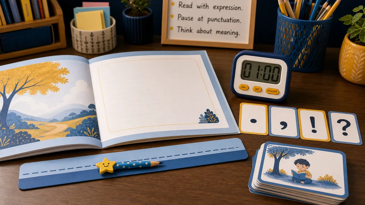 Reading Fluency Worksheets Class 3 worksheet and lesson practice preview