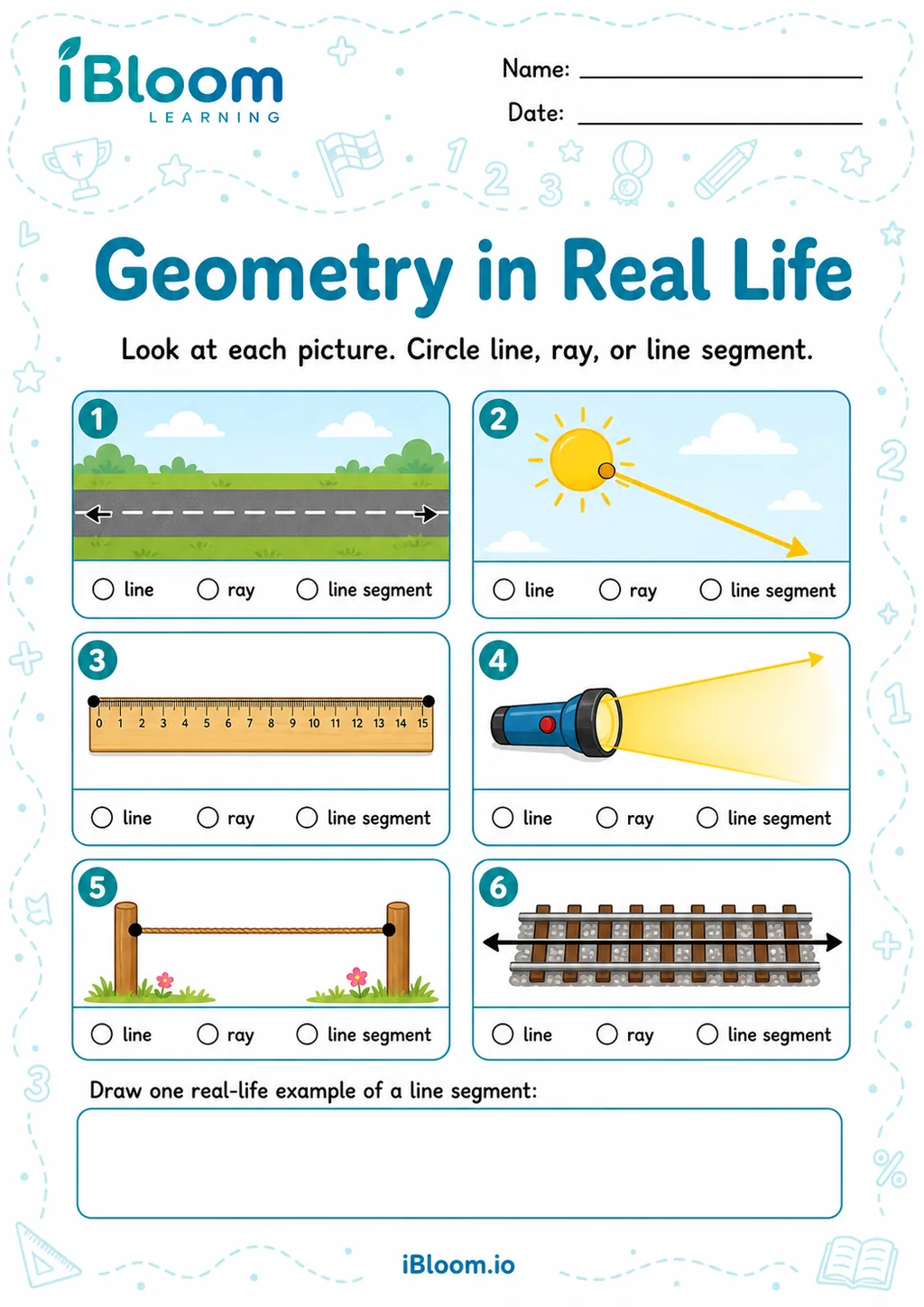 Preview of Geometry in Real Life worksheet