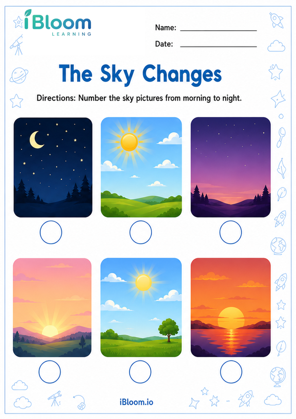 Preview page 1 of The Sky Changes