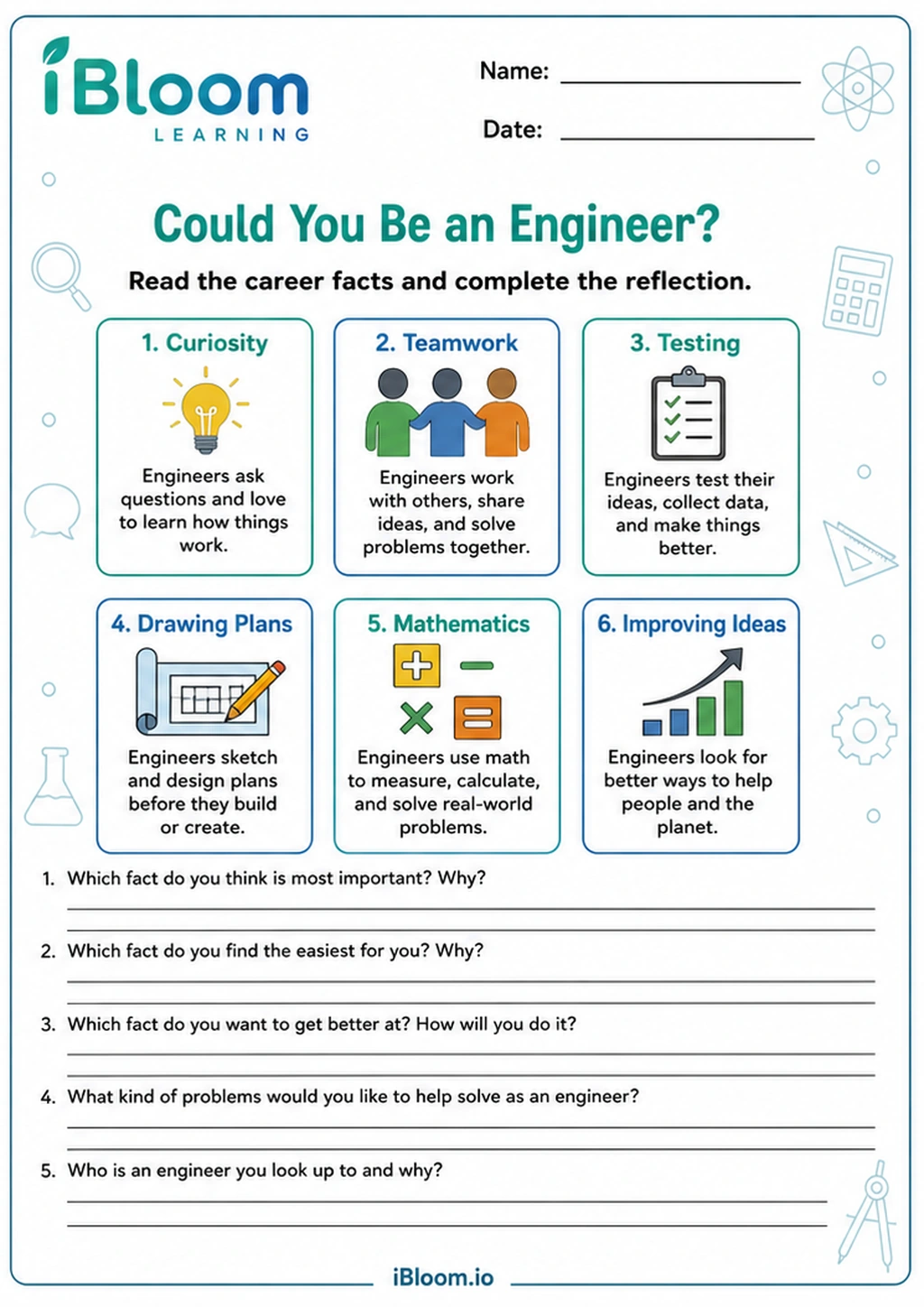 Preview page 1 of Could You Be an Engineer?