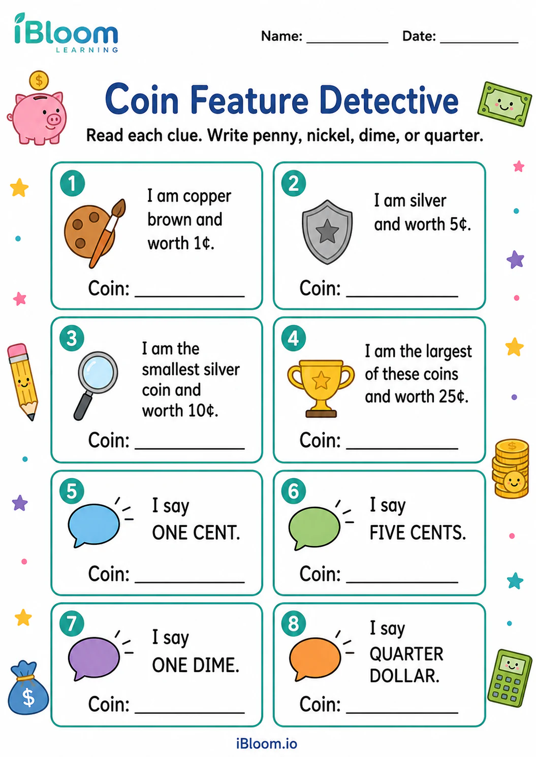 Preview page 1 of Coin Feature Detective