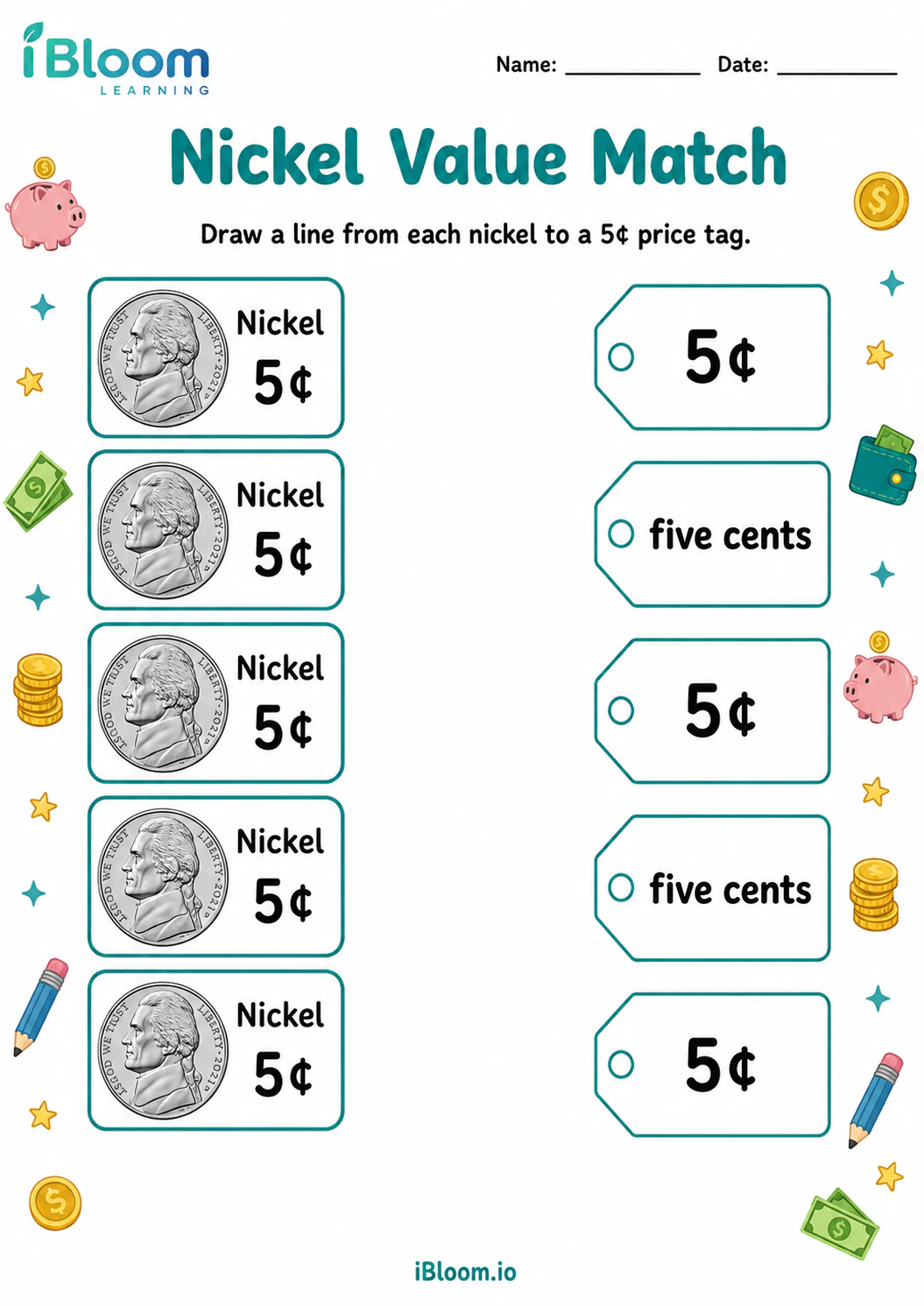 Preview page 1 of Nickel Value Match