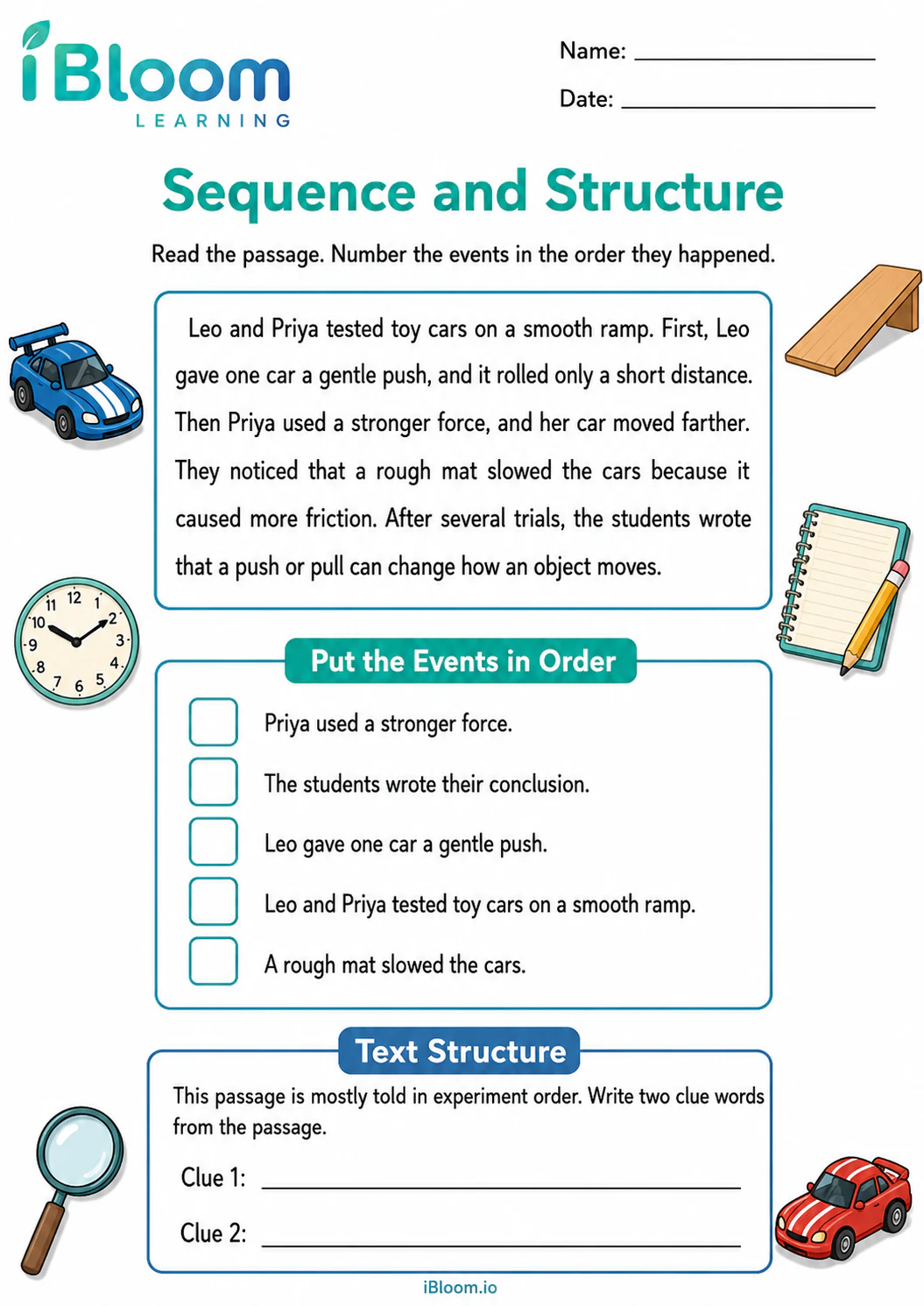 Preview page 1 of Force — Sequence and Structure