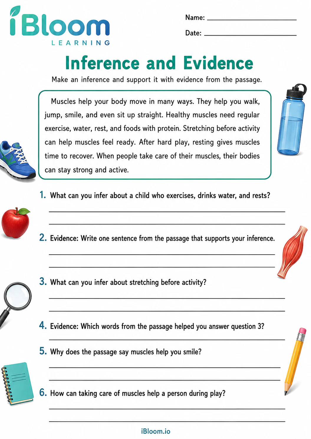 Preview page 1 of Healthy Muscles Matter — Inference and Evidence