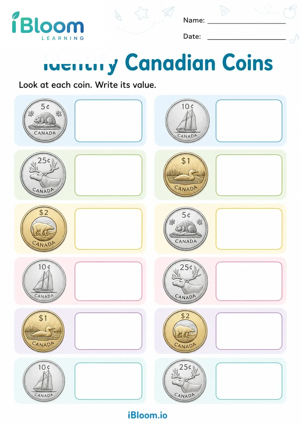 Preview page 1 of Identify Canadian Coins
