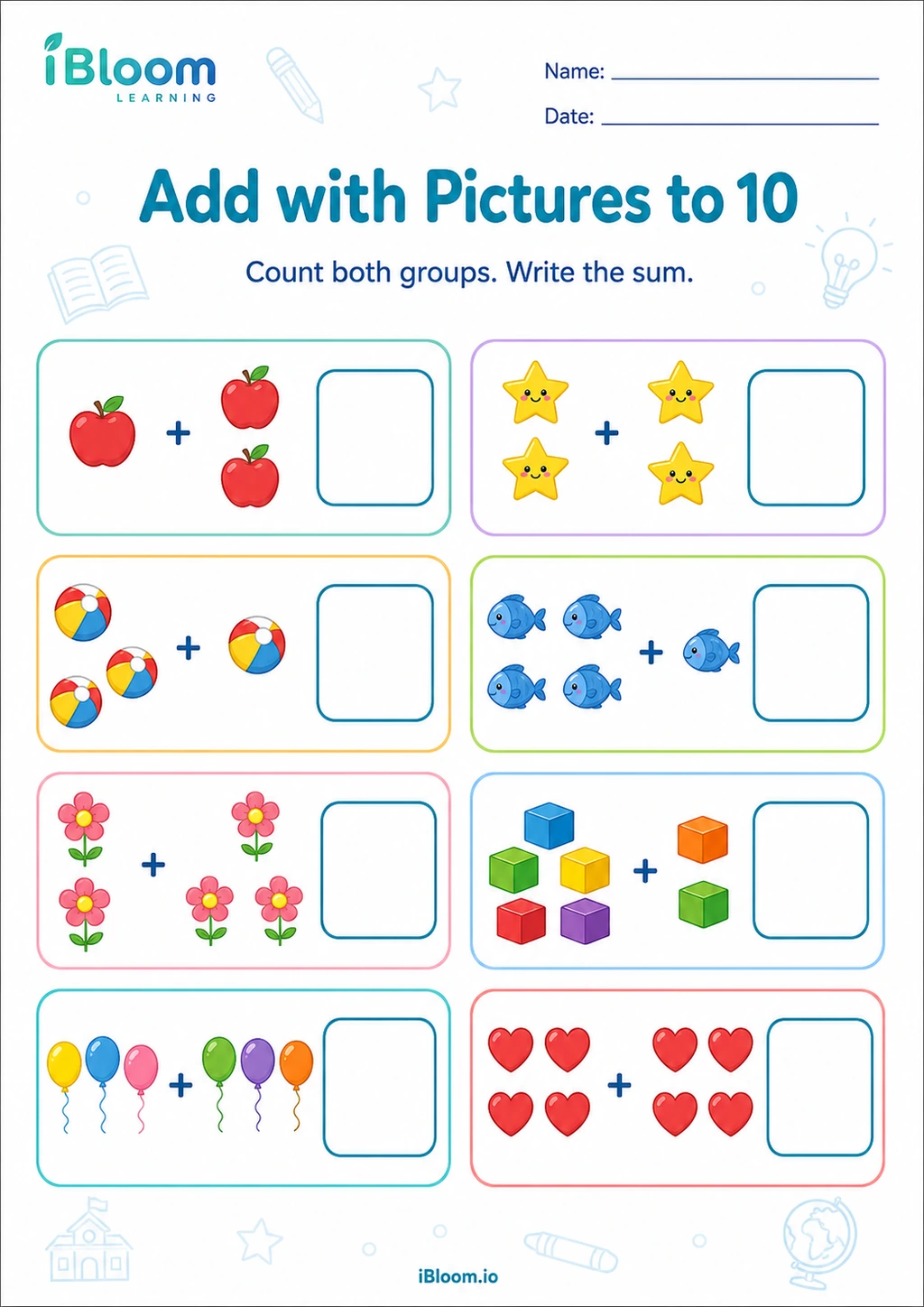 Preview page 1 of Add with Pictures to 10