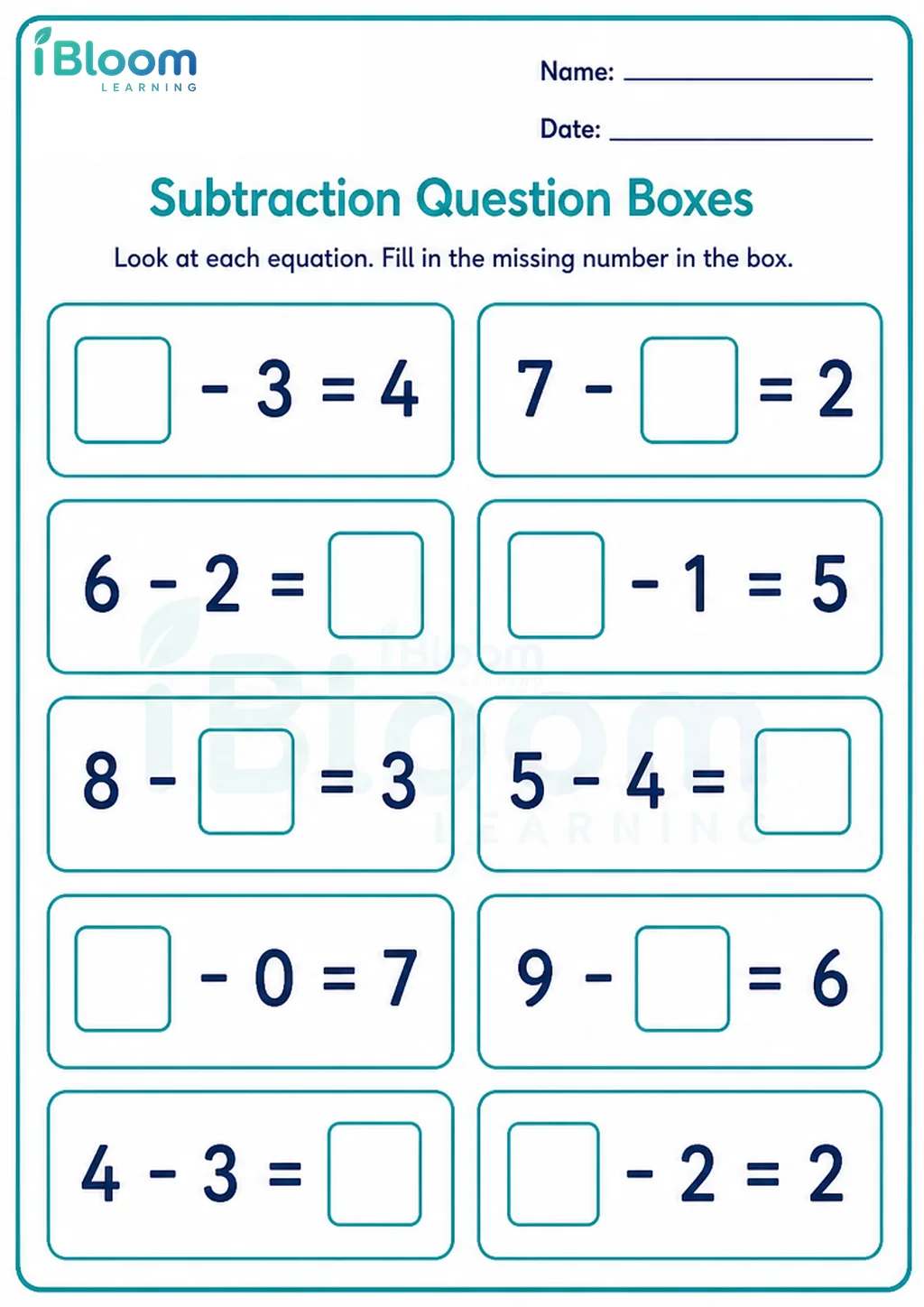 Grade 3 Borrowing Subtraction Worksheets: Regrouping…