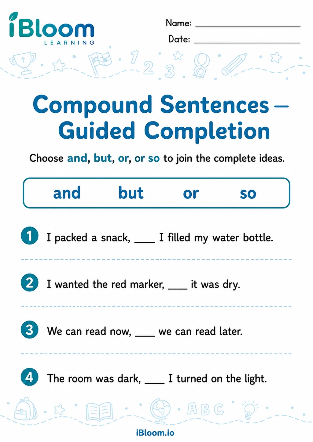 Preview page 1 of Compound — Guided Completion