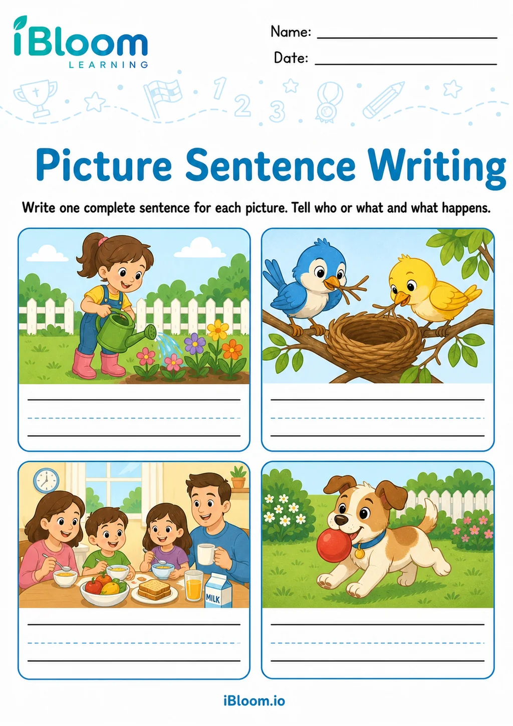 Preview page 1 of Writing — Write and Apply