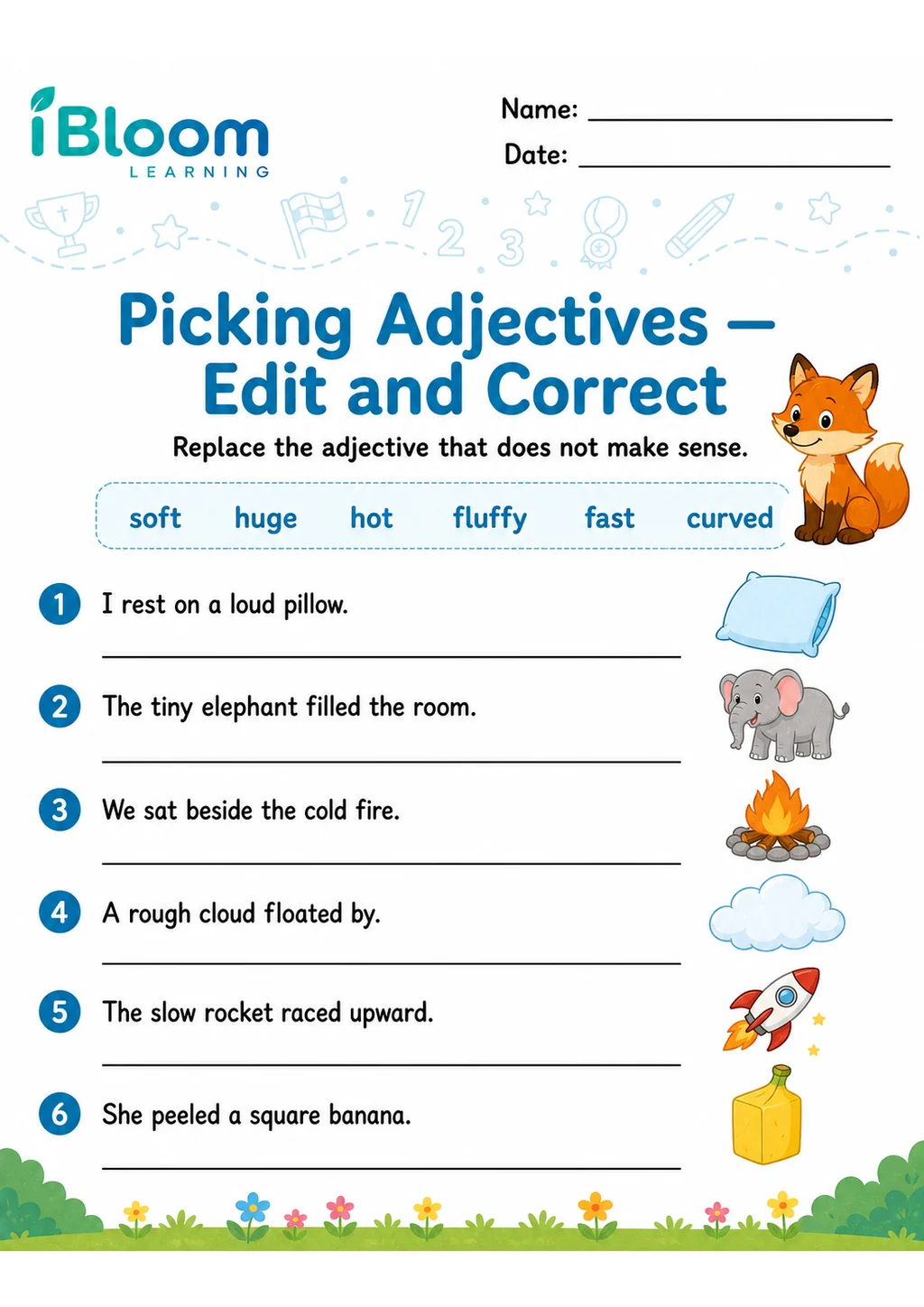 Preview page 1 of Picking — Edit and Correct