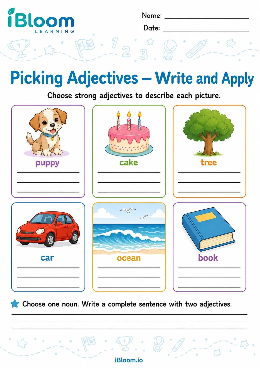Preview page 1 of Picking — Write and Apply