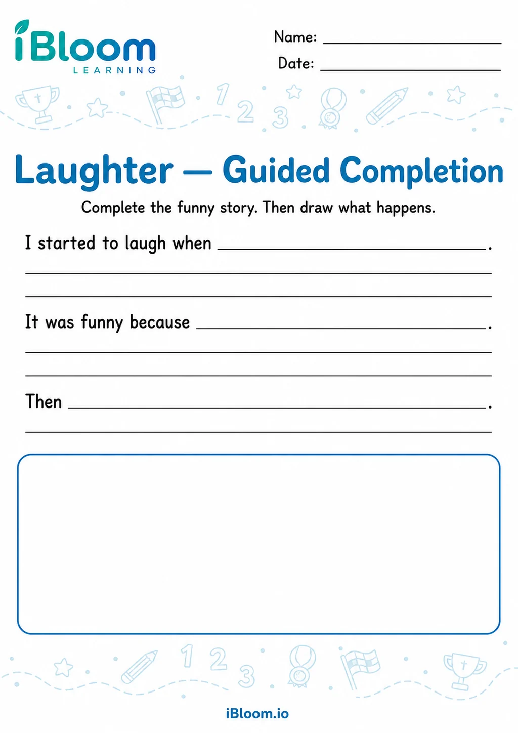 Preview page 1 of Laughter — Guided Completion