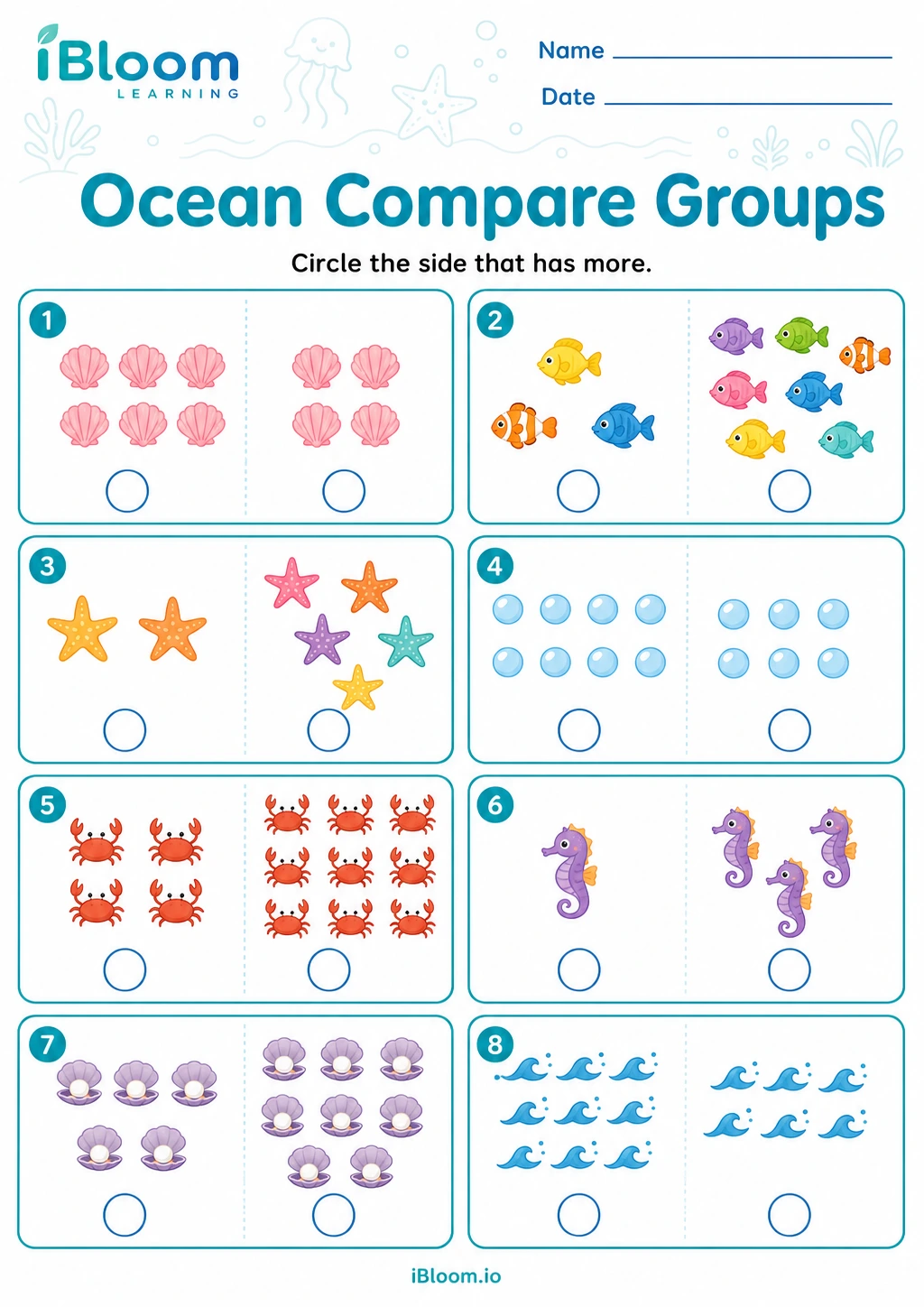 Preview page 1 of Ocean Compare Groups