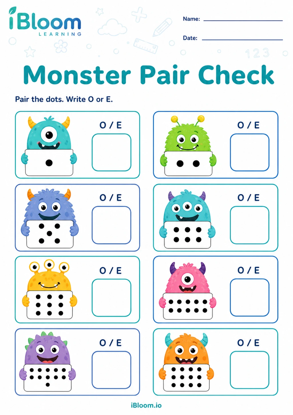 Preview page 1 of Monster Pair Check