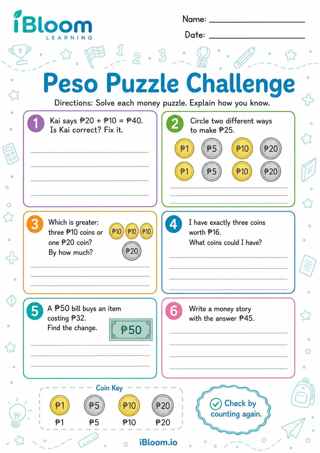 Preview page 1 of Peso Puzzle Challenge